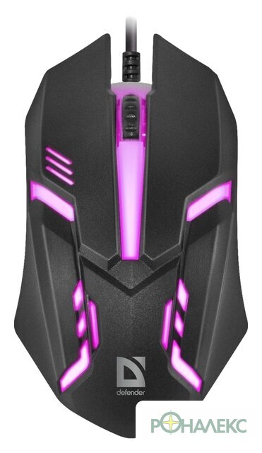 Мышь Defender Cyber MB-560L (черный) - фото