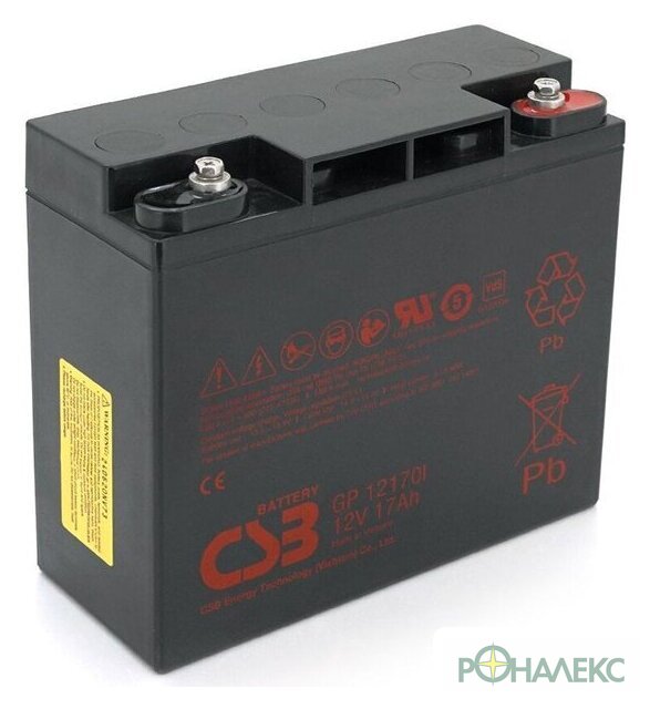 Аккумулятор для ИБП CSB Battery GP12170I (12В/17 А·ч) - фото