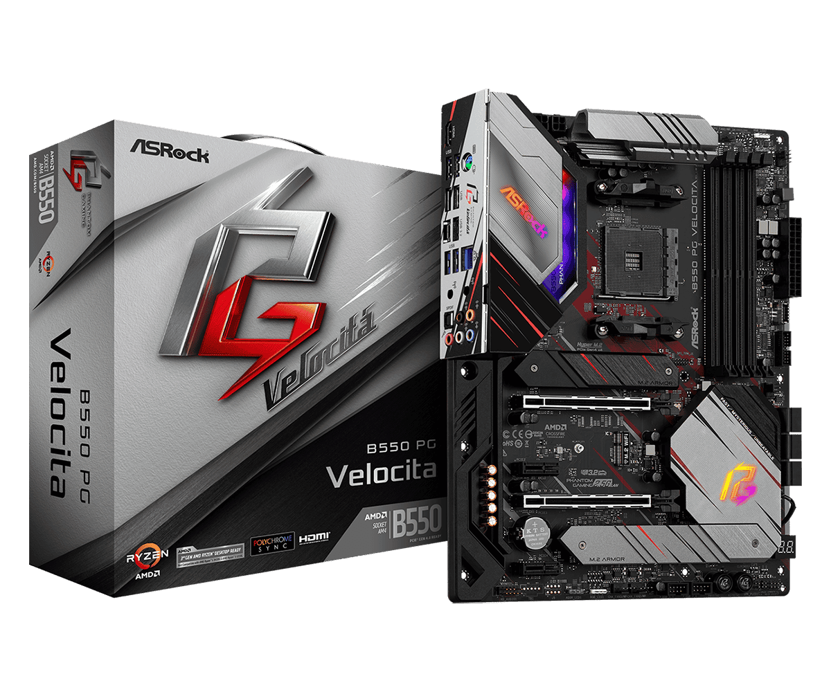 Материнская плата AsRock B550 PG Velocita
