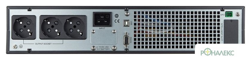 Источник бесперебойного питания Kiper Online ONE 3K RM Gen2 (3000VA/3000W) - фото4