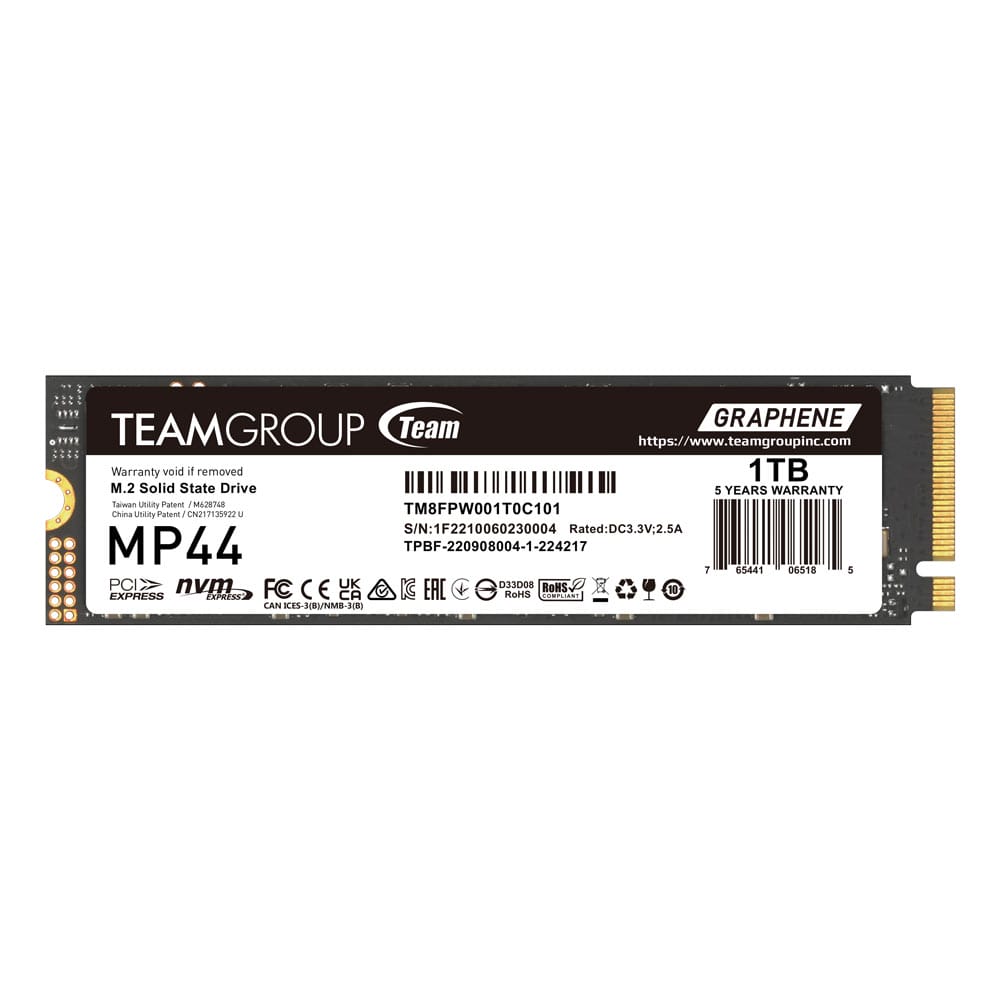 Жесткий диск SSD 1Tb Team MP44 (TM8FPW001T0C101)- фото