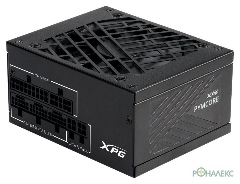 Блок питания ADATA XPG PYMCORE SFX Gold 750W PYMCORE750G-BKCEU - фото