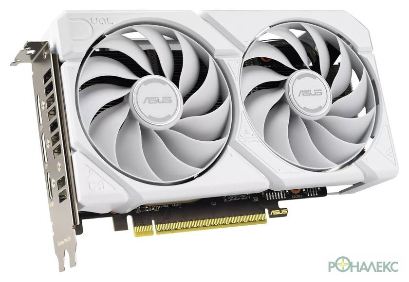 Видеокарта ASUS Dual Radeon RX 9060 XT 16GB GDDR6 White Edition DUAL-RX9060XT-16G-WHITE - фото4