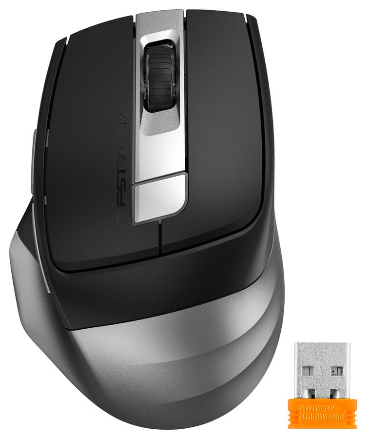 Мышь A4Tech Fstyler FB35C smoky grey- фото
