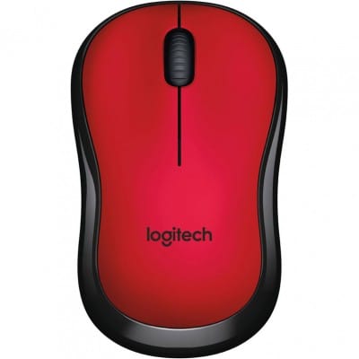 Мышь Logitech M220 Silent (910-004880) Red (1000dpi, 3 кнопки, Wireless)- фото