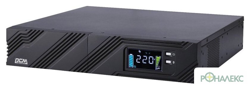 Источник бесперебойного питания Powercom Smart King Pro+ SPR-2000 LCD - фото