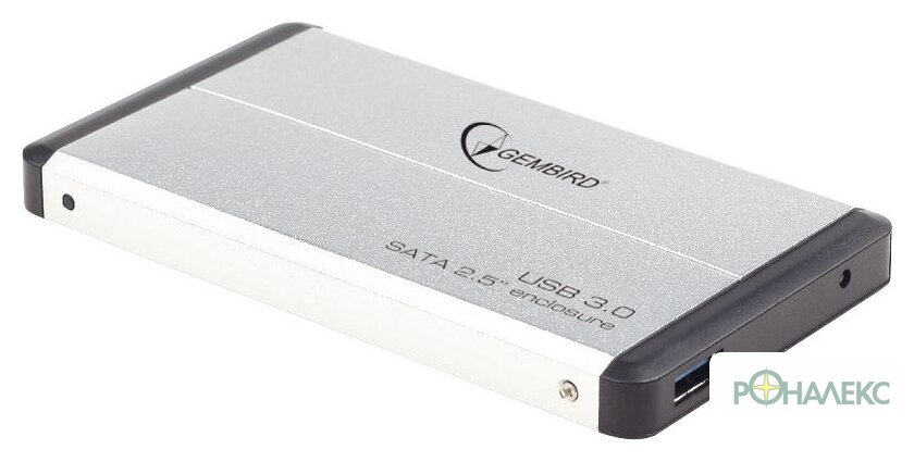 Бокс для накопителей 2.5" Gembird EE2-U3S-2-S - фото
