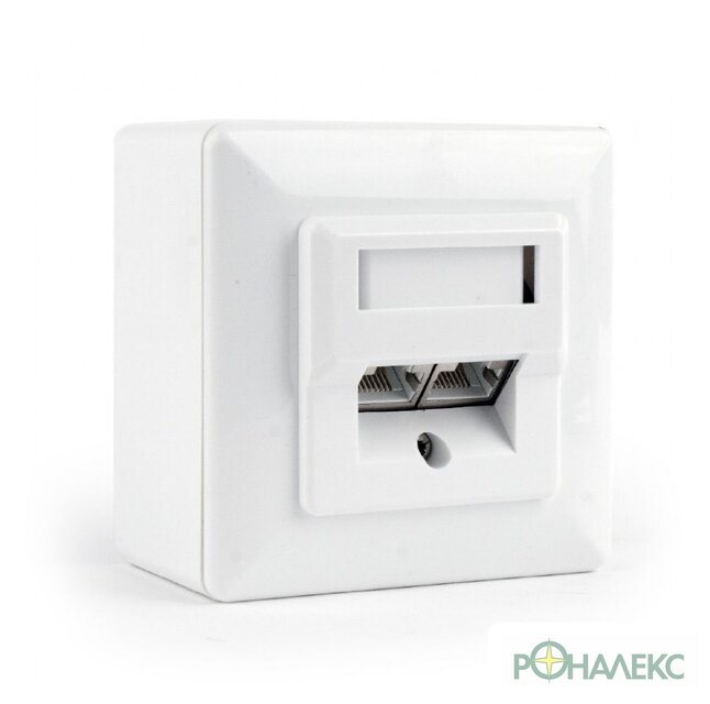 Розетка компьютерная Gembird MWS-2S6-01 - фото3
