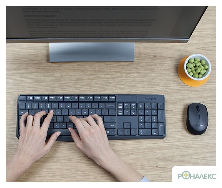 Офисный набор Logitech MK235 Wireless Combo 920-007948 - фото5