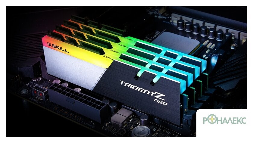 Оперативная память G.Skill Trident Z Neo 2x16GB DDR4 PC4-25600 F4-3200C16D-32GTZN - фото4