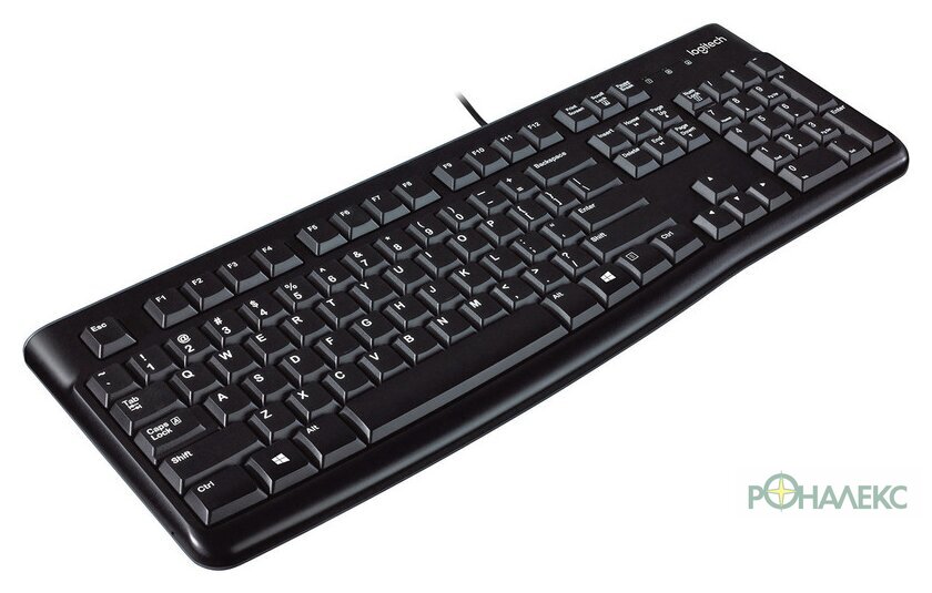 Клавиатура Logitech K120 920-002583 (нет кириллицы) - фото2