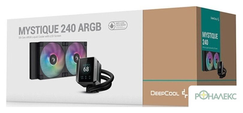 Система жидкостного охлаждения для процессора DeepCool Mystique 240 ARGB R-LX550-BKADSNC-G-1 - фото4