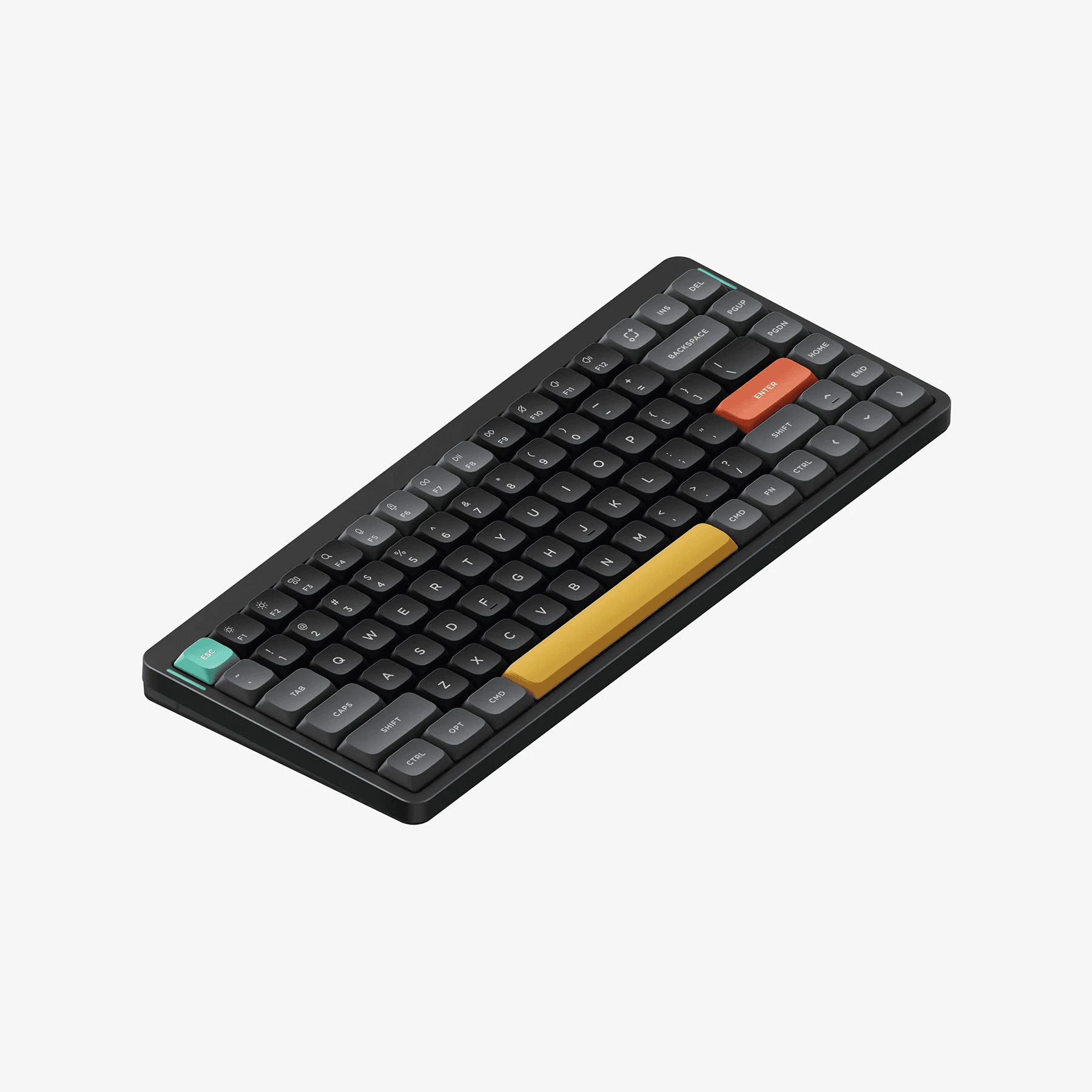 Клавиатура Nuphy AIR75v2 Basalt Black Brown Switch (AIR75v2-BB-3)