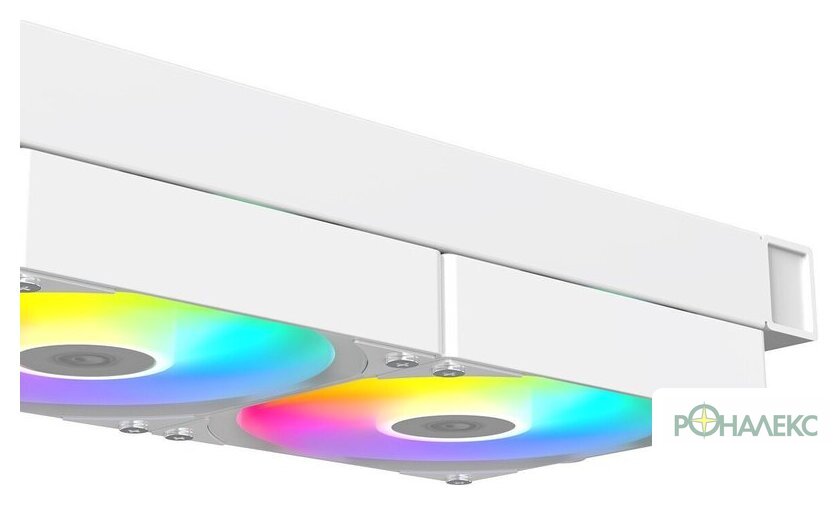 Система жидкостного охлаждения для процессора ID-Cooling FX240 LCD White - фото4