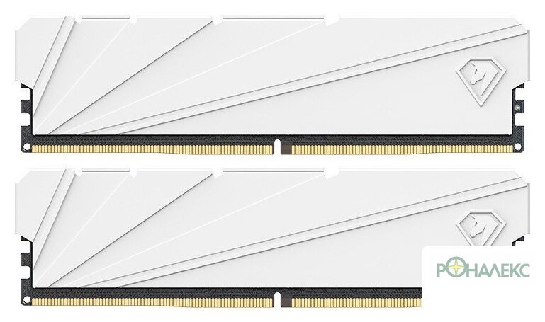 Оперативная память Netac Shadow S 2x16ГБ DDR4 3200 МГц NTSSD4P32DP-32W - фото