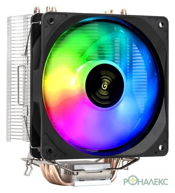 Кулер для процессора ExeGate Wizard EXX400V2-PWM.FRGB EX293655RUS - фото