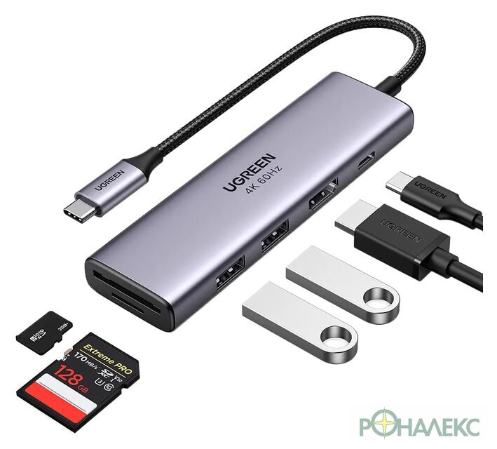Док-станция Ugreen CM511 60384 - фото