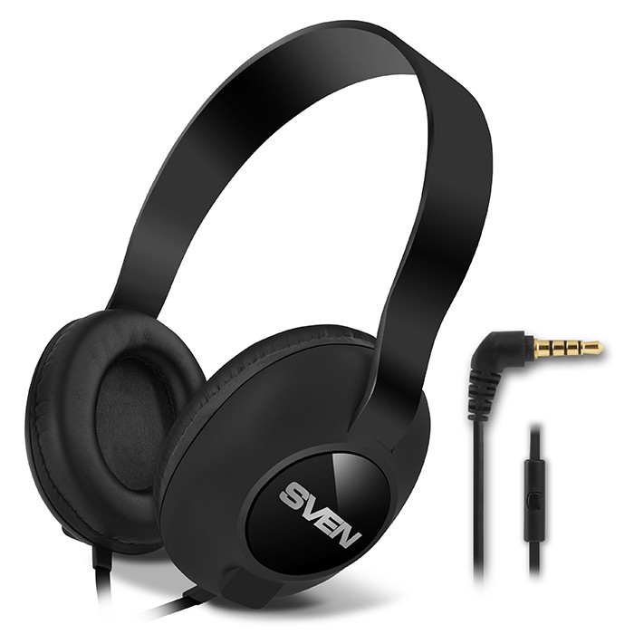 Наушники Sven AP-310M Black (мониторные, закрытые, 20-20000Гц, 32 Ом)- фото