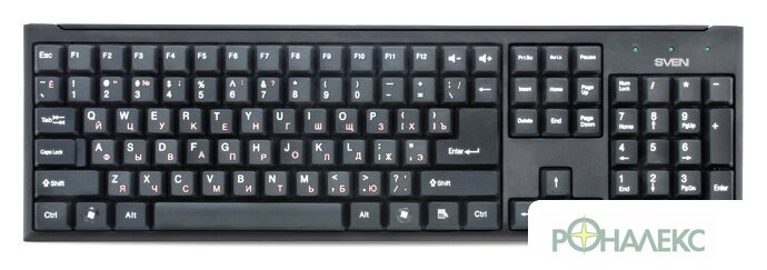 Клавиатура SVEN Standard 303 Black PS/2 - фото