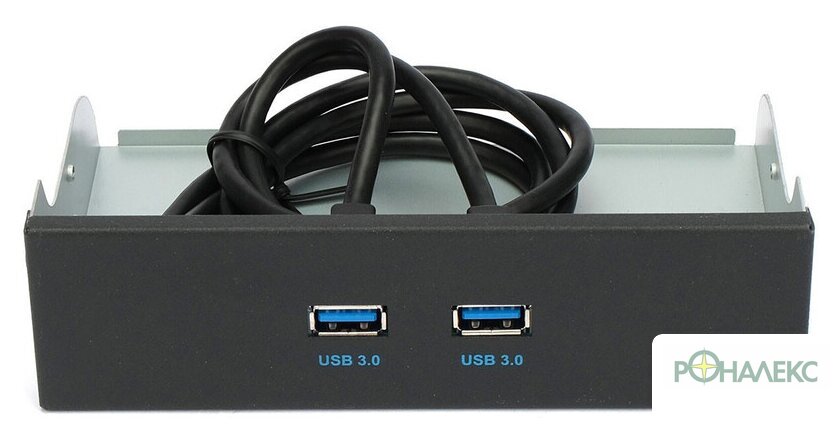 Планка Gembird FP5.25-USB3-2A - фото