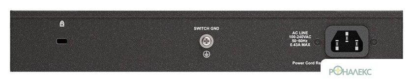 Неуправляемый коммутатор D-Link DGS-1024D/J1A - фото3