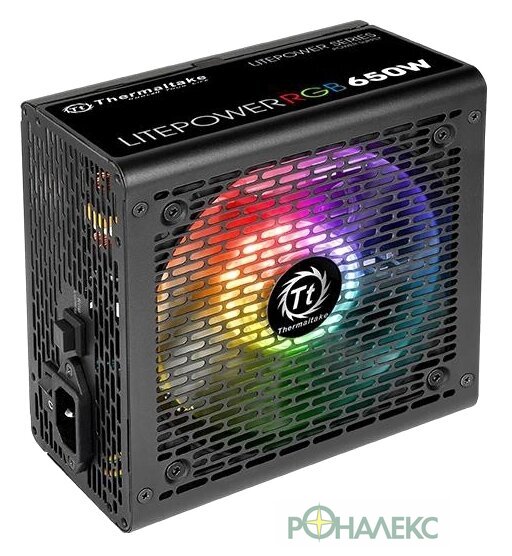 Блок питания Thermaltake Litepower RGB 650W LTP-650AL2NK - фото4