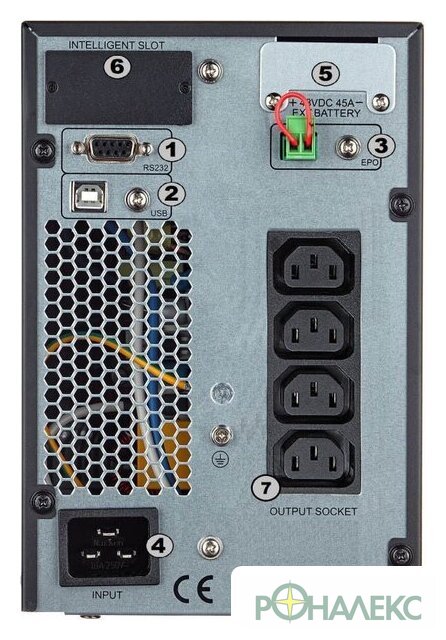 Источник бесперебойного питания Kiper Power Online ONE 2K Gen2 IEC (2000VA/2000W) - фото2