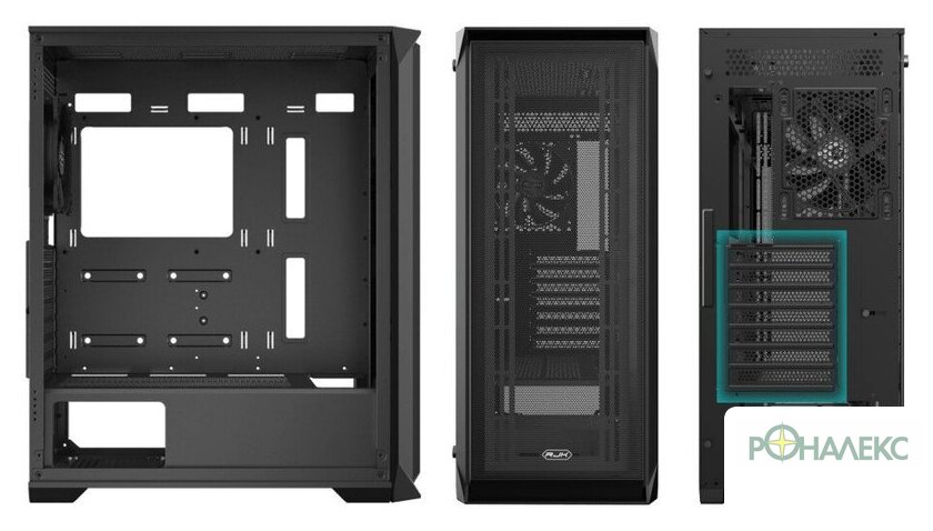 Корпус Raijintek Arcadia IV (черный) - фото5