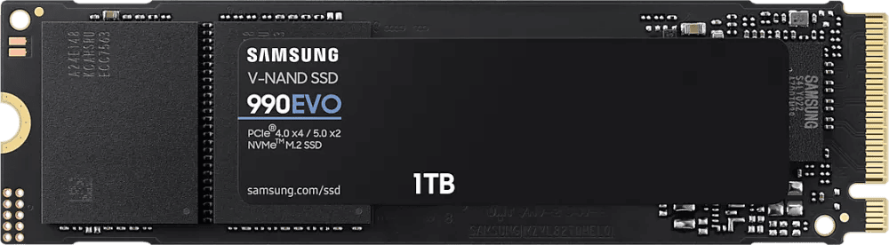 Жесткий диск SSD 1Tb Samsung 990 EVO (MZ-V9E1T0BW)- фото