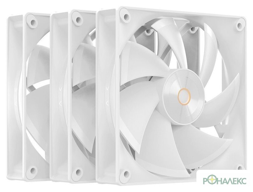 Комплект вентиляторов для корпуса Ocypus Delta F12 WH 3IN1 - фото