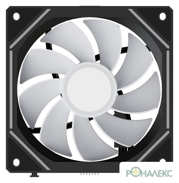 Комплект вентиляторов для корпуса Ocypus Gamma F12 Uni BK ARGB Reverse Blade 3IN1 - фото5