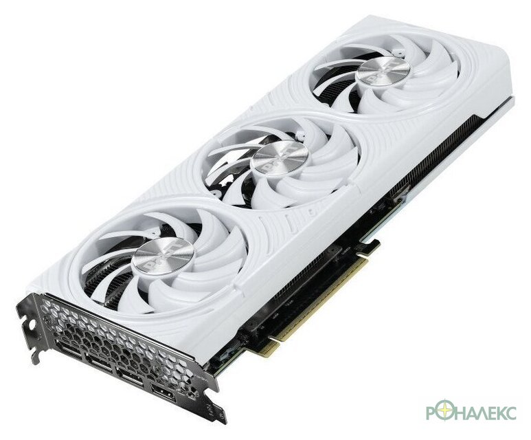 Видеокарта Palit GeForce RTX 5070 White OC NE75070U19K9-GB2050W - фото4