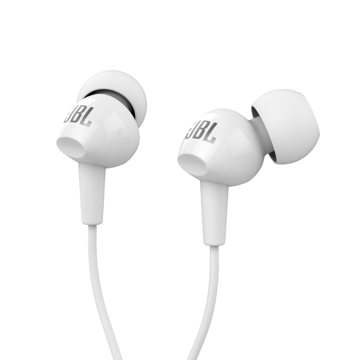 Наушники JBL C100SIU White (внутриканальные, закрытое, 20-20000 Гц, 20 Ом)- фото