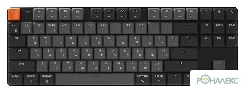 Клавиатура Keychron K1 V6 K1X-A1-RU (Keychron Low Profile Red) - фото2