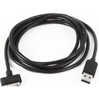 Кабель Cablexpert USB Type-A - 30 pin CC-USB-AP1MB (1 м, черный)