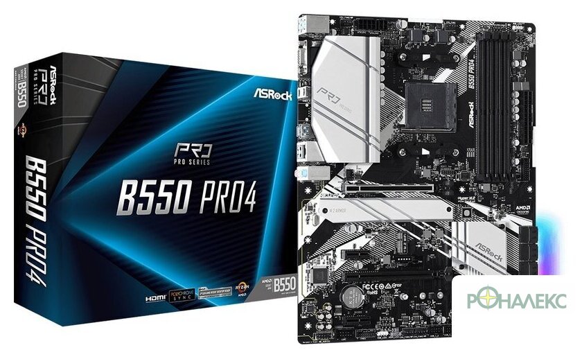 Материнская плата ASRock B550 Pro4 - фото2