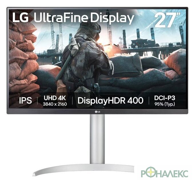 Монитор LG UltraFine 27UP650K-W - фото