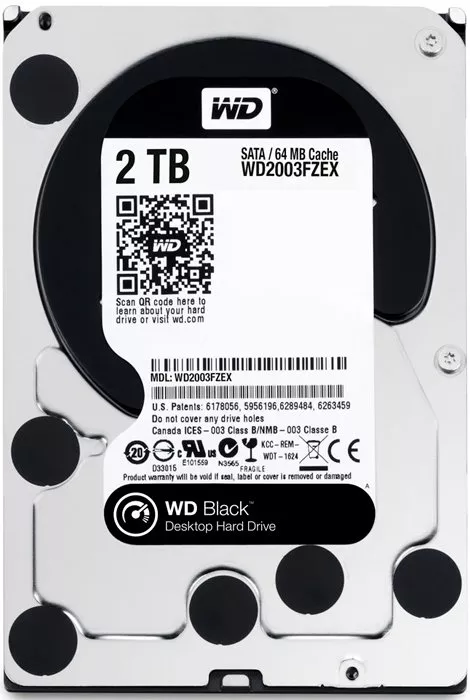 Жесткий диск 2Tb Western Digital Black (WD2003FZEX)
