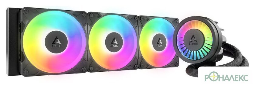 Система жидкостного охлаждения для процессора Arctic Liquid Freezer III Pro 360 A-RGB Black ACFRE00184A - фото