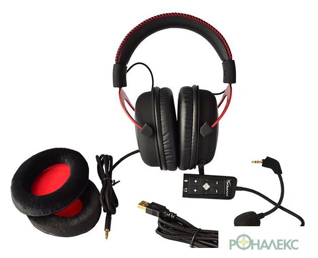 Наушники HyperX Cloud II (красный)- фото2