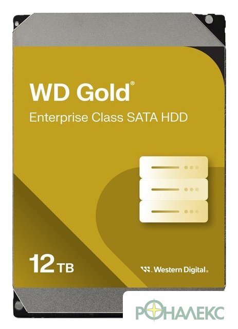 Жесткий диск WD Gold 12TB WD122KRYZ - фото