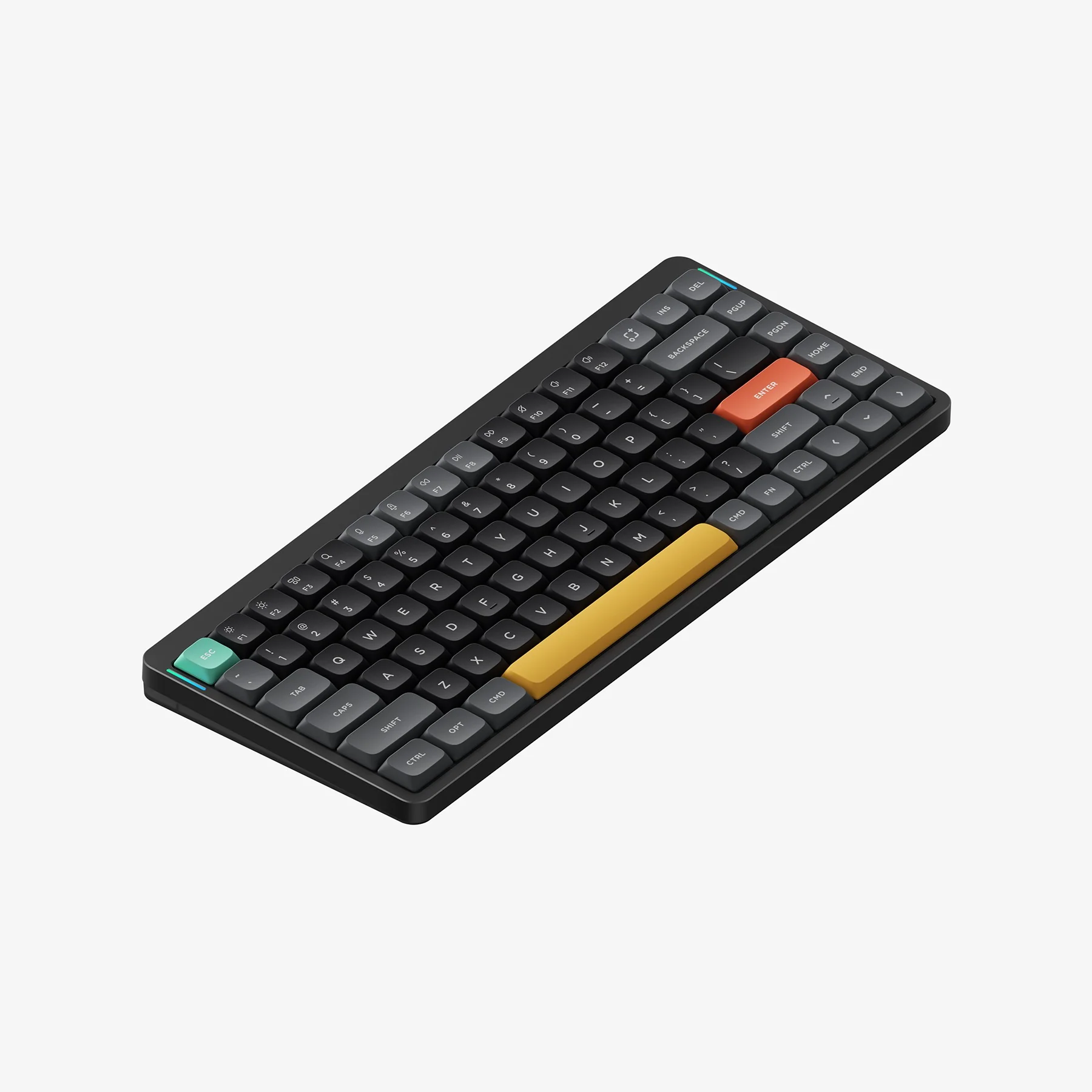 Клавиатура Nuphy AIR75v2 Basalt Black Moss Switch (AIR75v2-BB-25)