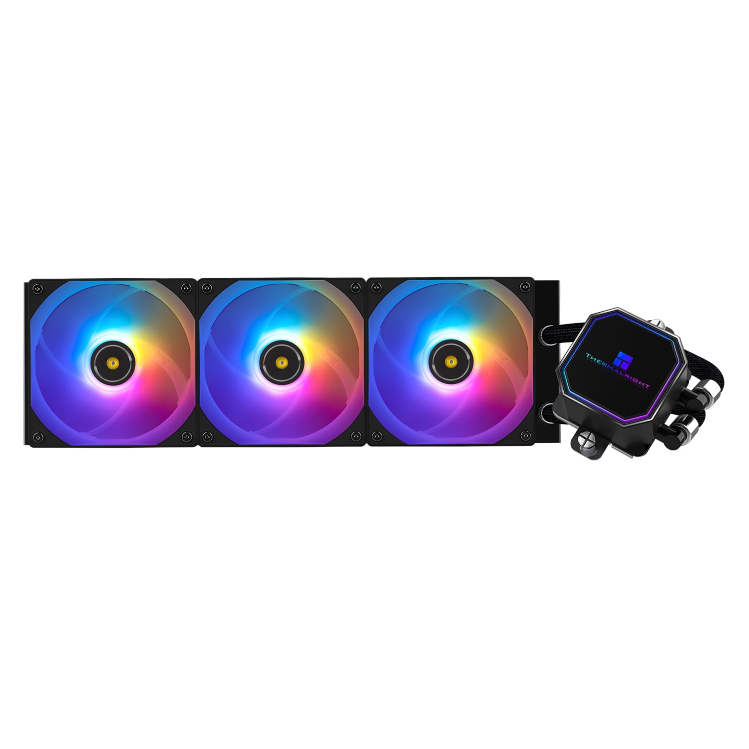 Система водяного охлаждения ThermalRight Frozen Prism 360 ARGB (черный) (F-PRISM-360-BL-ARGB)- фото