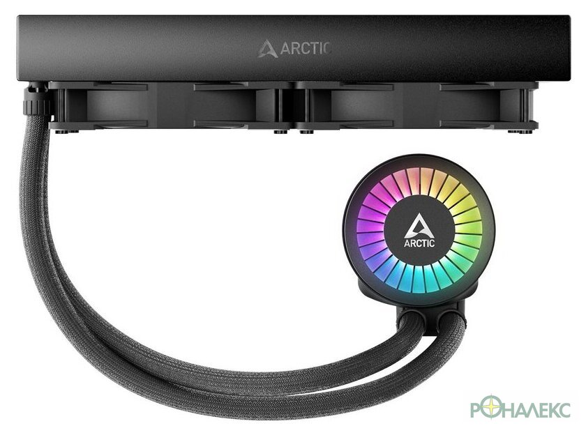 Система жидкостного охлаждения для процессора Arctic Liquid Freezer III 280 A-RGB Black ACFRE00143A - фото5