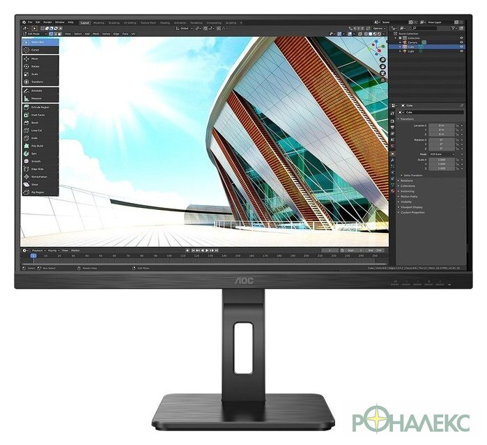 Монитор AOC Q27P2Q - фото
