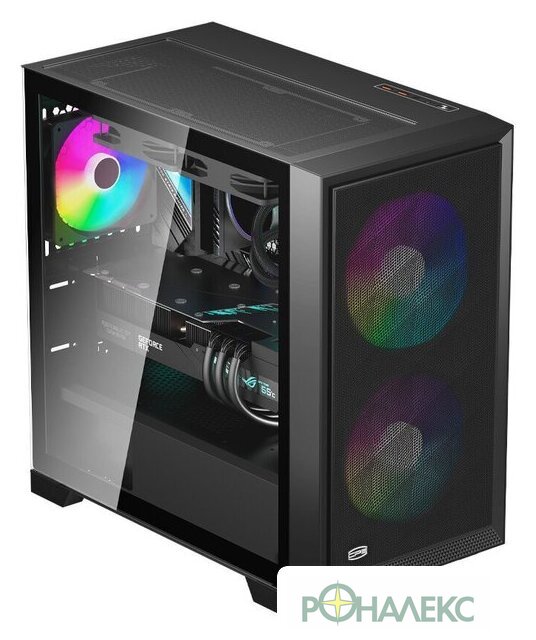 Корпус PCCooler C3D310 ARGB (черный) - фото