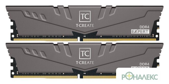 Оперативная память Team T-Create Expert OC10L 2x16ГБ DDR4 3200 МГц TTCED432G3200HC16FDC01 - фото
