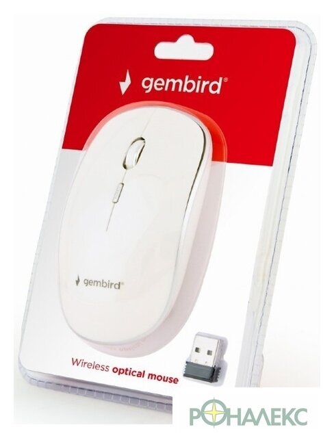 Мышь Gembird MUSW-4B-01-W - фото2