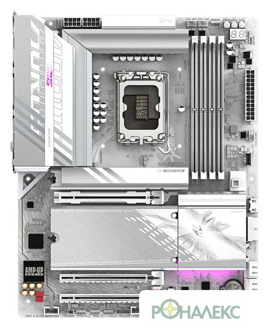 Материнская плата Gigabyte Z890 Aorus Elite WiFi7 Ice - фото