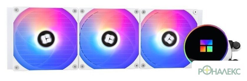 Система жидкостного охлаждения для процессора Thermalright Frozen Magic 360 V2 ARGB (белый) - фото